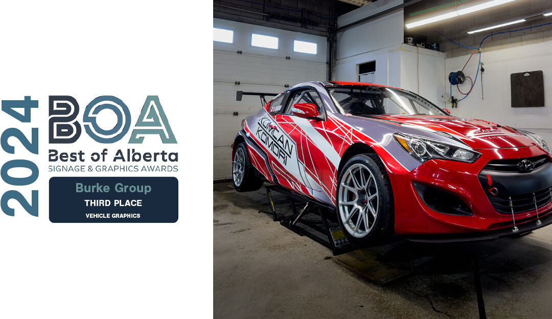 calgary vinyl vehicle wrap award winner